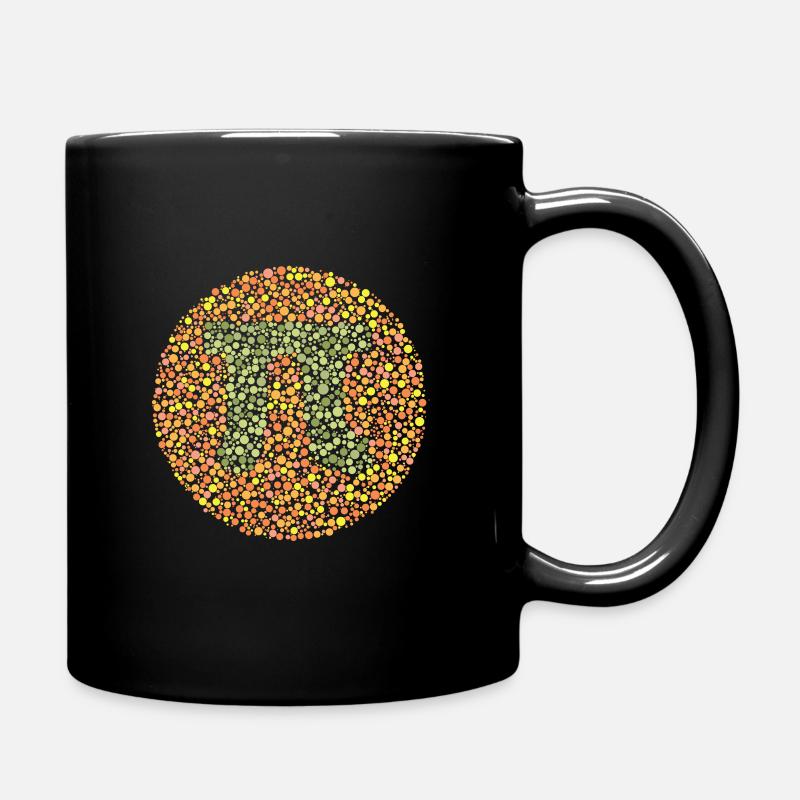Pi test d'oeil - Mug uni - noir