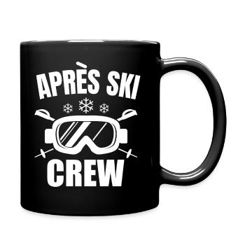 apres ski crew - Boisson - Boisson - Fête - Mug uni - noir - Droite