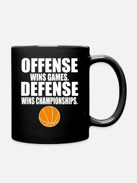 Dicton de basketball - Mug uni - noir