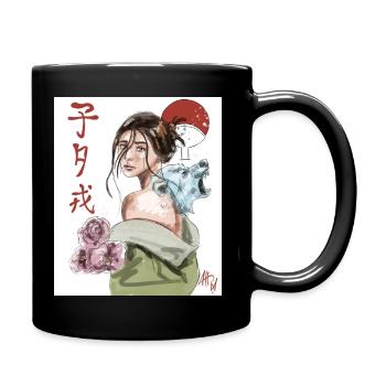 Silent Feeling - Mug uni - noir - Droite