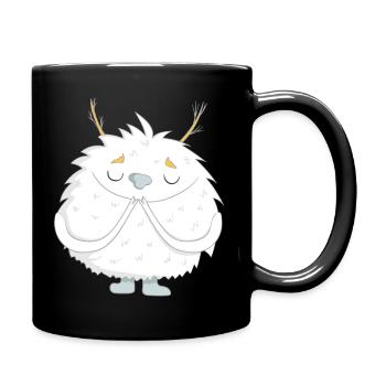 small Yeti - Full Colour Mug - black - Right