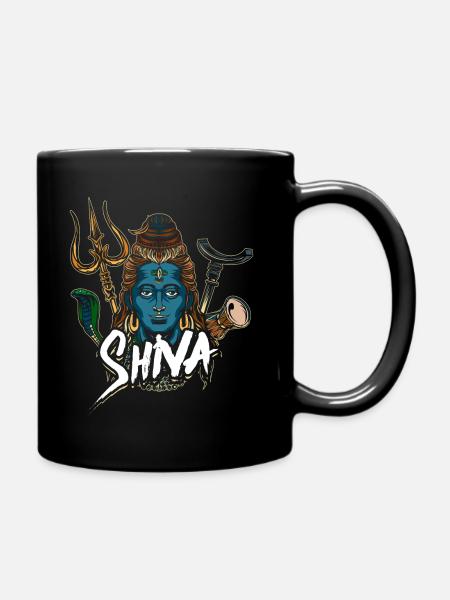 Don de divinité hindouisme Shiva - Mug uni - noir