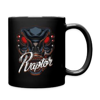 Robot Dino - Full Colour Mug - black - Right