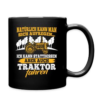 Tractor Shirt · Agriculture · Exciting - Full Colour Mug - black - Right