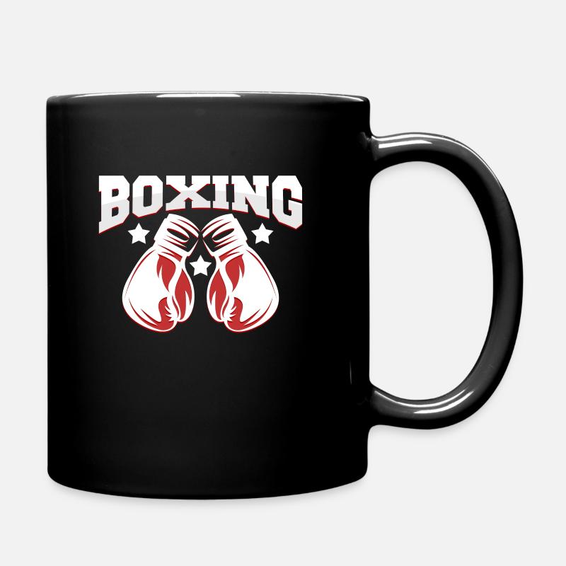 Boxhandschuhe - Tasse einfarbig - Schwarz