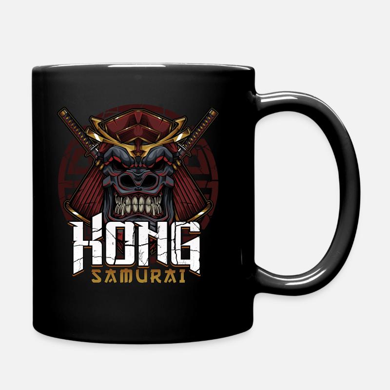 Gorilla - Tasse einfarbig - Schwarz