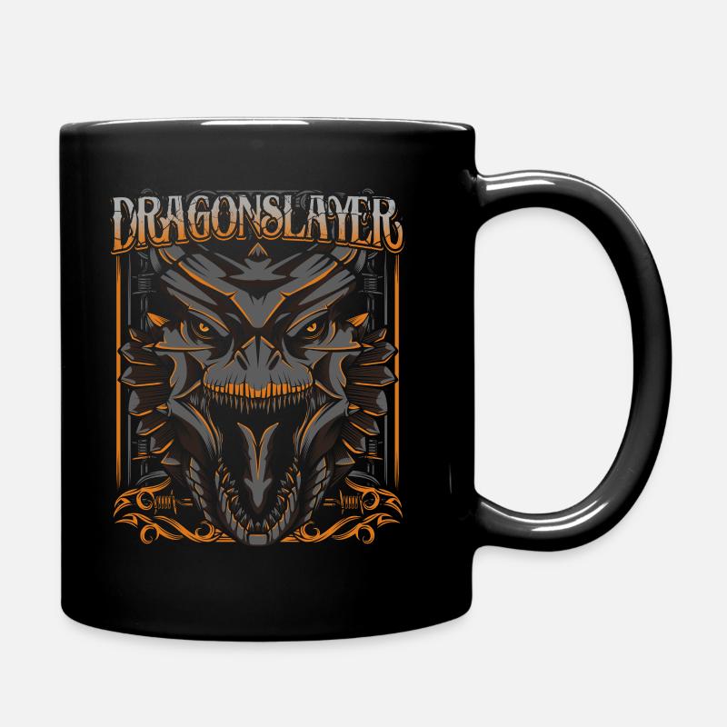 dragon - Mug uni - noir