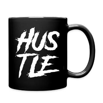 Hustle - Tasse einfarbig - Schwarz - Rechts