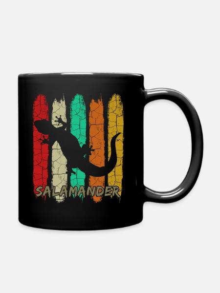 salamander - Full Colour Mug - black