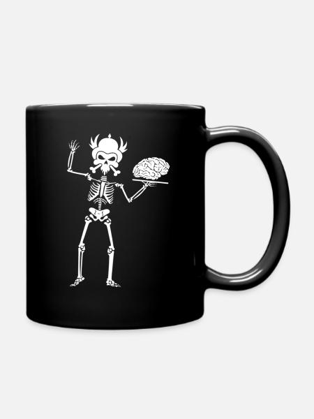 squelette - Mug uni - noir