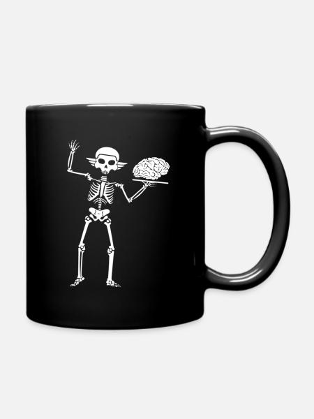 squelette - Mug uni - noir