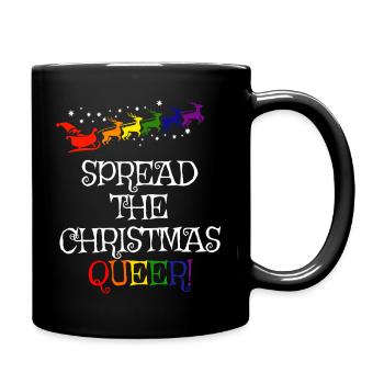 Noël Noël LGBT Gay Pride Queer - Mug uni - noir - Droite