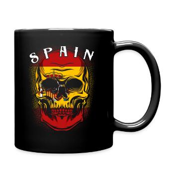 Espagne - Mug uni - noir - Droite