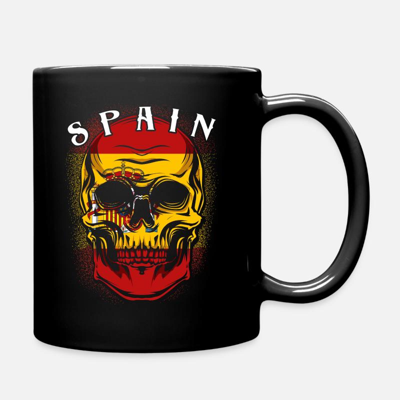 Spanien - Tasse einfarbig - Schwarz