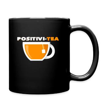 tea - Full Colour Mug - black - Right