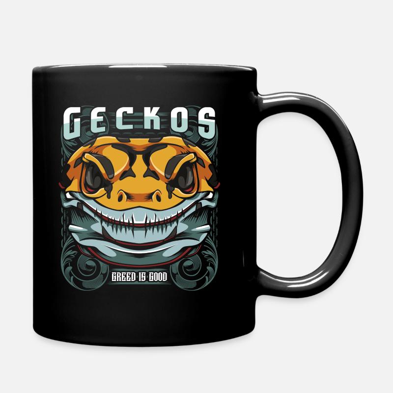 Gecko - Full Colour Mug - black