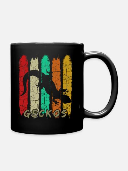 gecko - Mug uni - noir