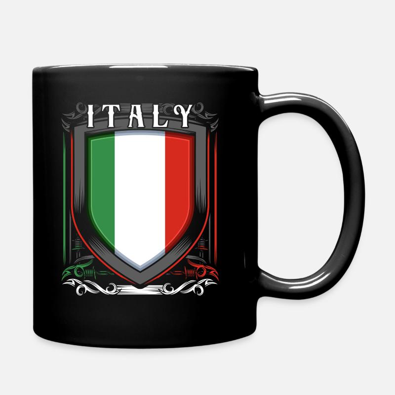 Italie - Mug uni - noir