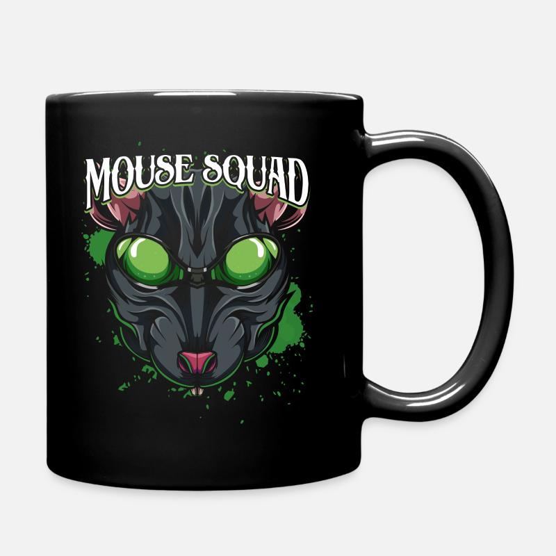 Souris - Mug uni - noir