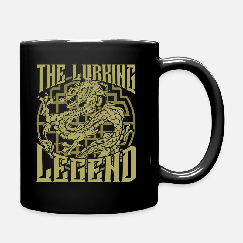 Dragon chinois - Mug uni - noir