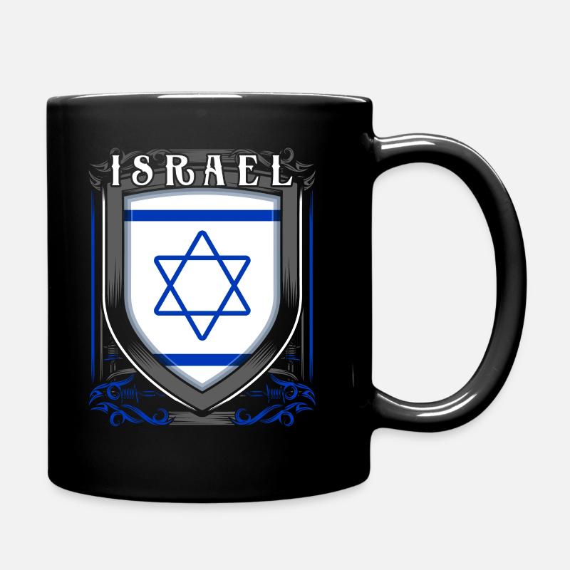 Israel - Tasse einfarbig - Schwarz
