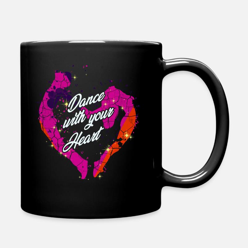 Tanzen - Tasse einfarbig - Schwarz