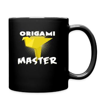 origami - Mug uni - noir - Droite