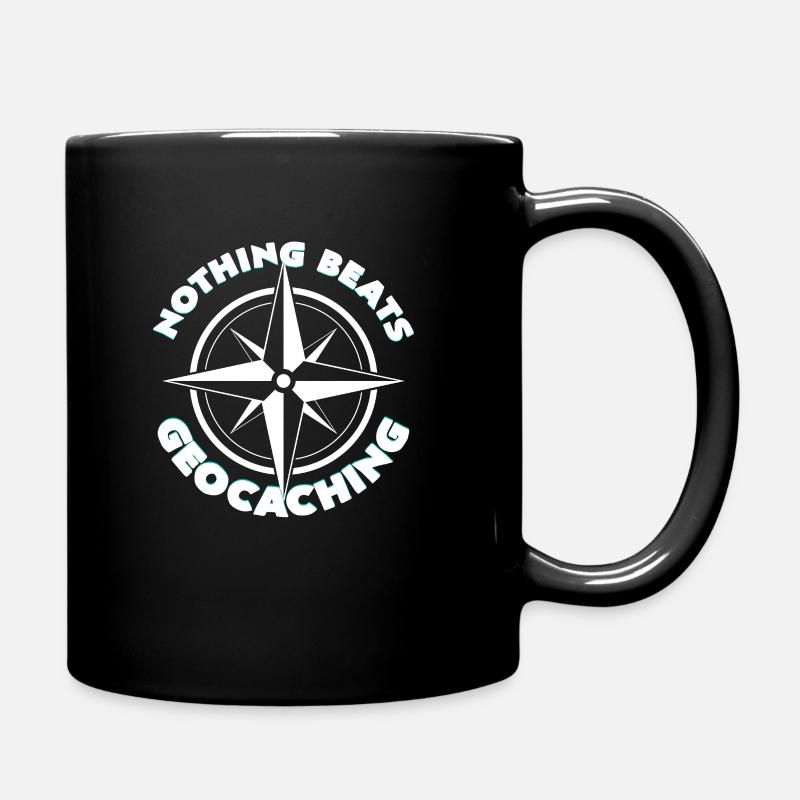 Geocaching - Mug uni - noir