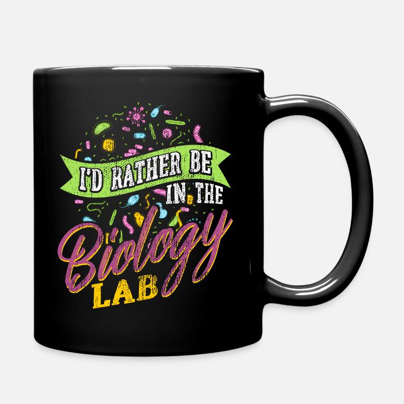 Biology Lab - Tasse einfarbig - Schwarz