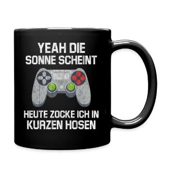 Gamble Gamer Cadeau de dire drôle - Mug uni - noir - Droite
