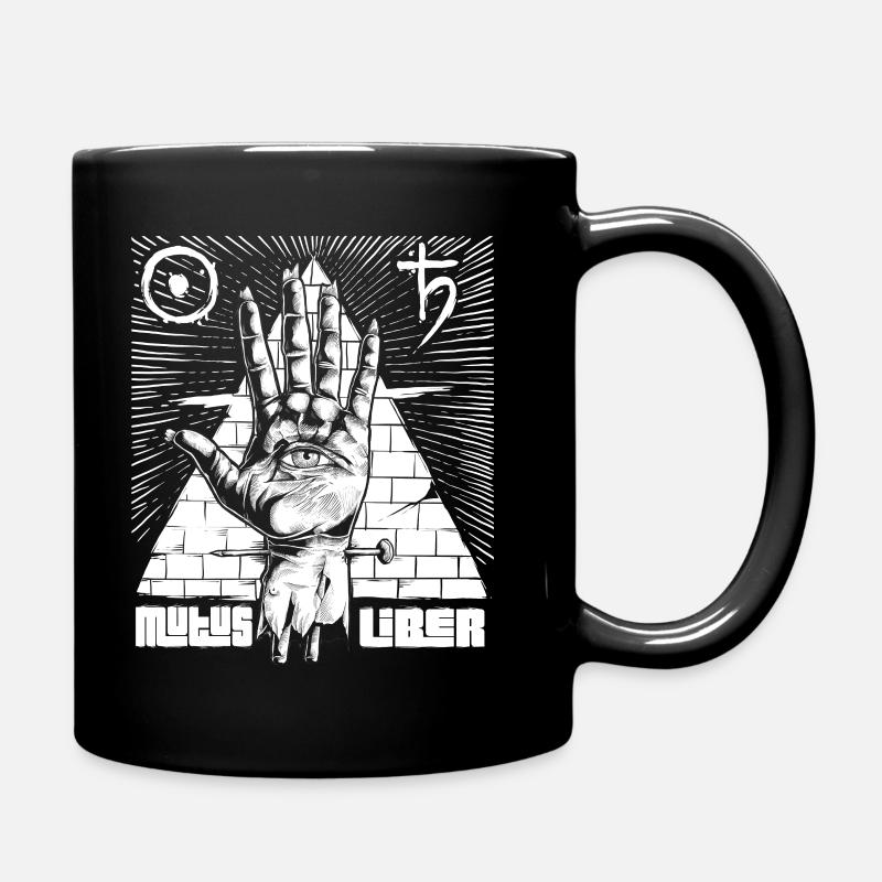 Alchemy Hand Mann Frau Kind - Tasse einfarbig - Schwarz
