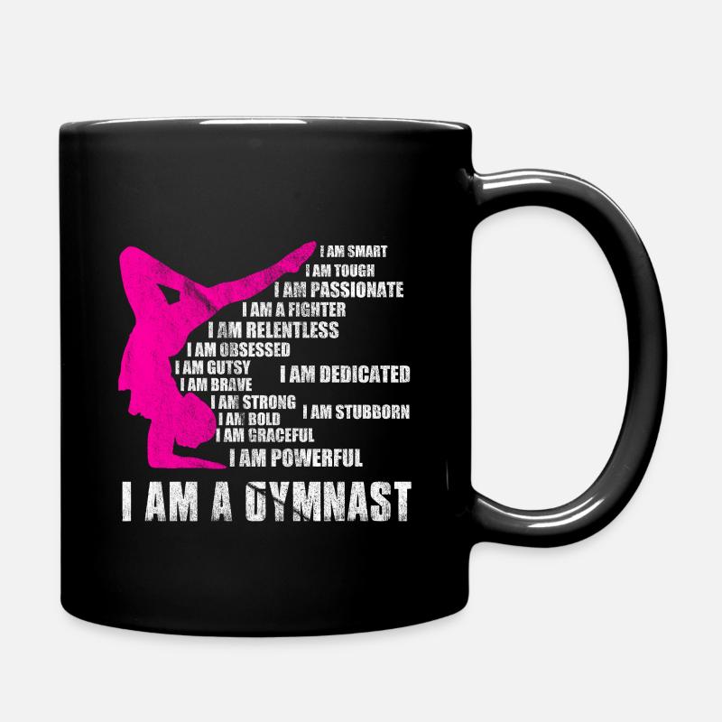 JE SUIS GYMNAST - Mug uni - noir