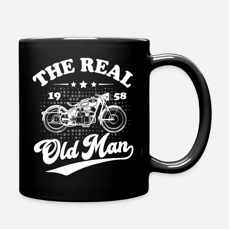 The Real Old Man Motorcycle 1958 - Mug uni - noir