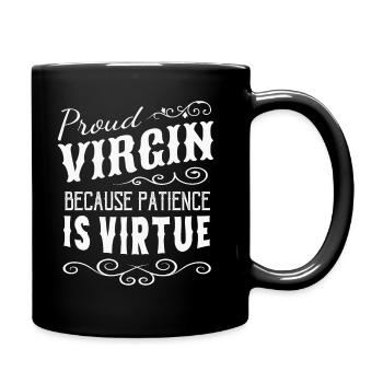 Fier Christ Christin - Mug uni - noir - Droite