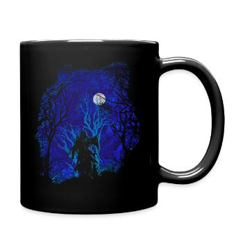 Scary Woods (Ghost) - Tasse einfarbig - Schwarz - Rechts