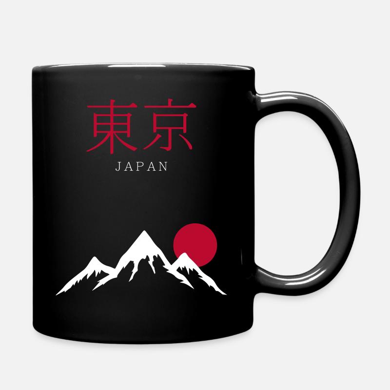 Japon terre du soleil levant - Mug uni - noir