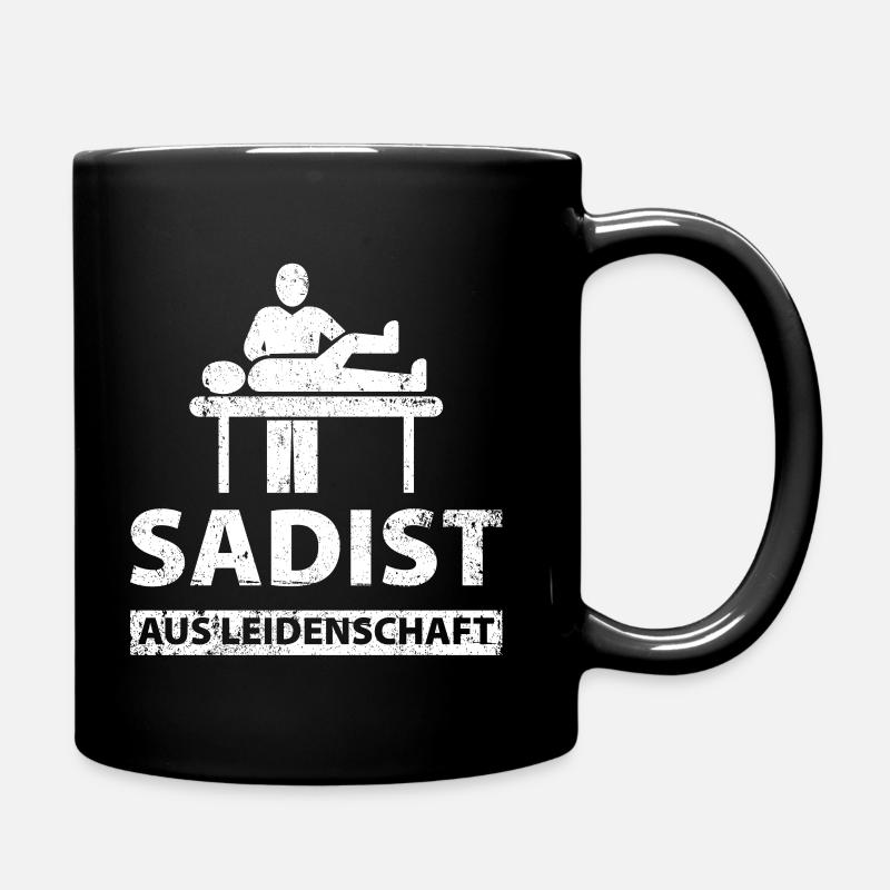 Physiotherapeut Physiotherapie Physio - Tasse einfarbig - Schwarz