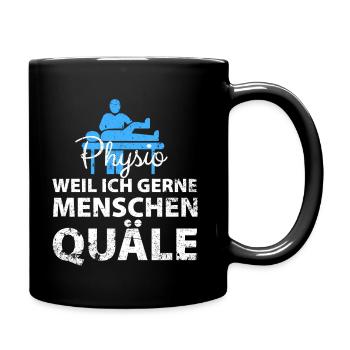 Physiothérapeute physiothérapie physiothérapie - Mug uni - noir - Droite