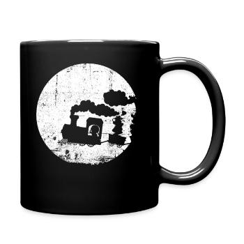 Zug Eisenbahn Eisenbahner forme les conducteurs - Mug uni - noir - Droite
