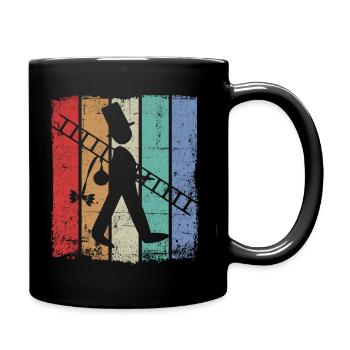 Chimney sweep chimney sweep - Full Colour Mug - black - Right