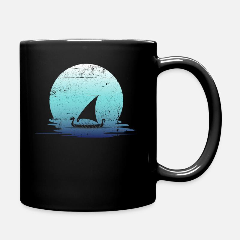 Wikinger - Tasse einfarbig - Schwarz