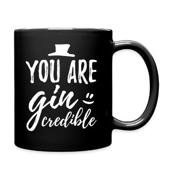 gin - Full Colour Mug - black - Right
