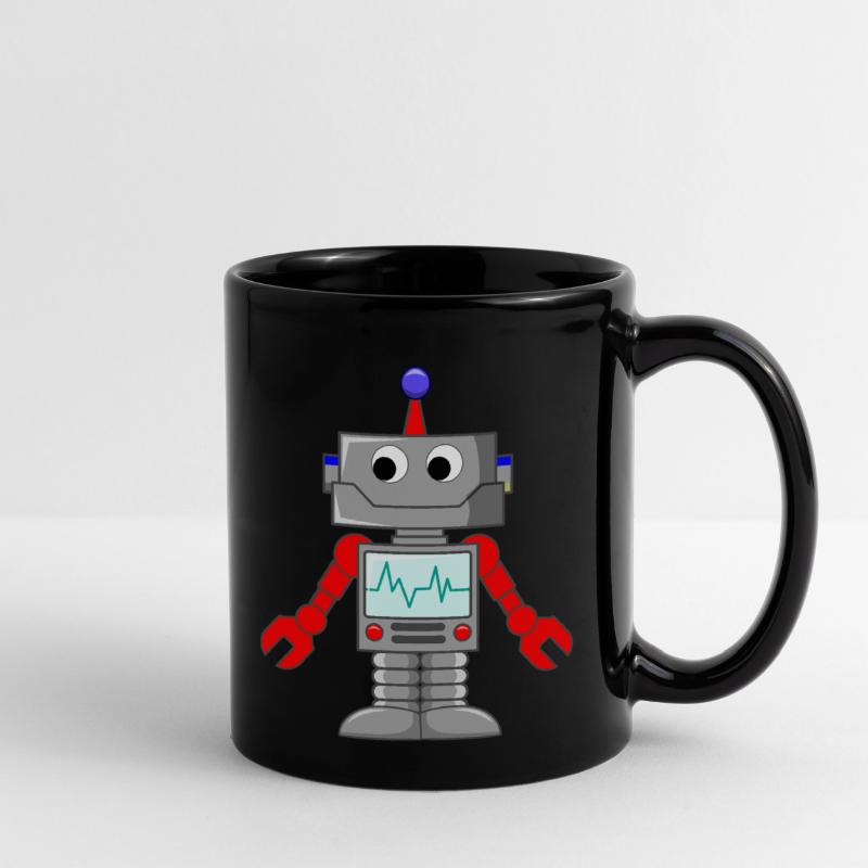 Robot - Android - Comic Full Colour Mug