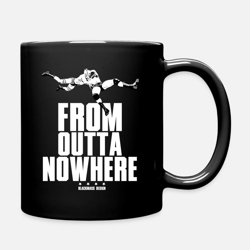 VON OUTTA NIRGENDWO - Tasse einfarbig - Schwarz