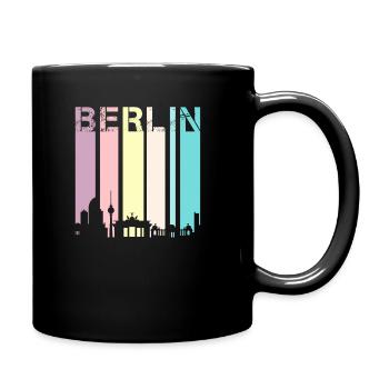Berlin - Tasse einfarbig - Schwarz - Rechts
