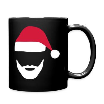 Nikolaus Hipster - Mug uni - noir - Droite