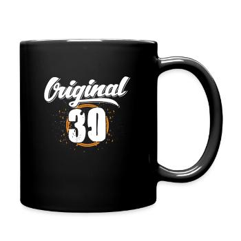 Le vrai 30! 30e anniversaire - Mug uni - noir - Droite