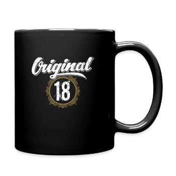 Original 18! 18th birthday - Full Colour Mug - black - Right