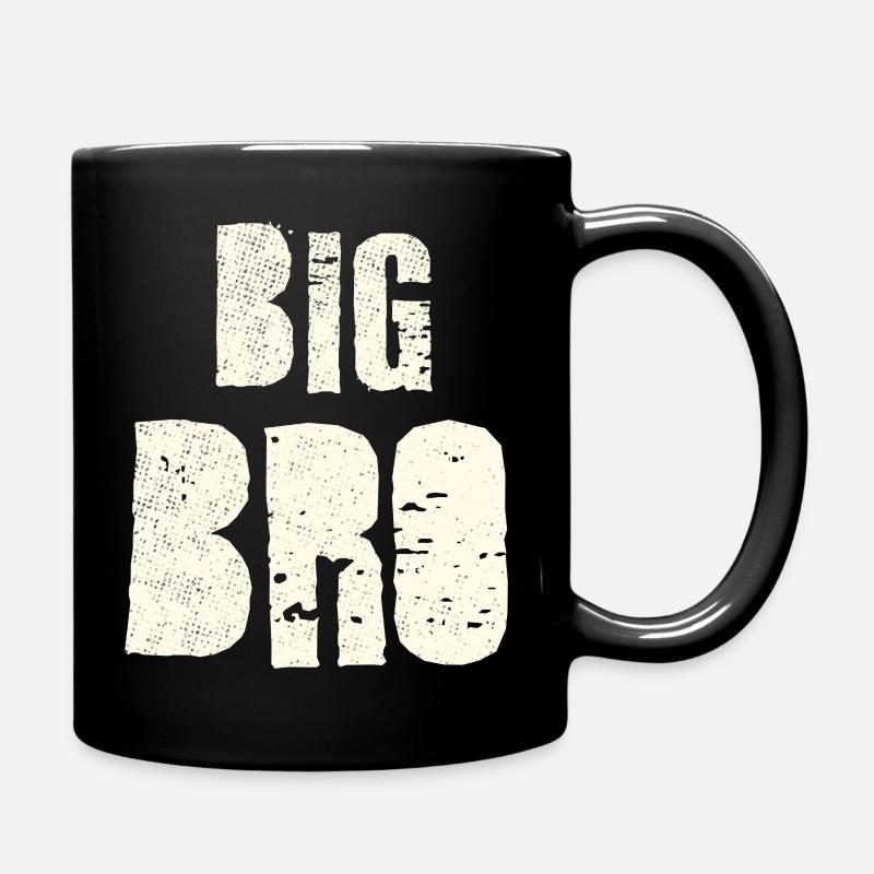 Grand frère | Frère - Mug uni - noir