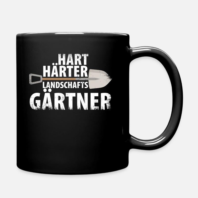 Landschaftsgärtner Galabau Geschenk - Tasse einfarbig - Schwarz